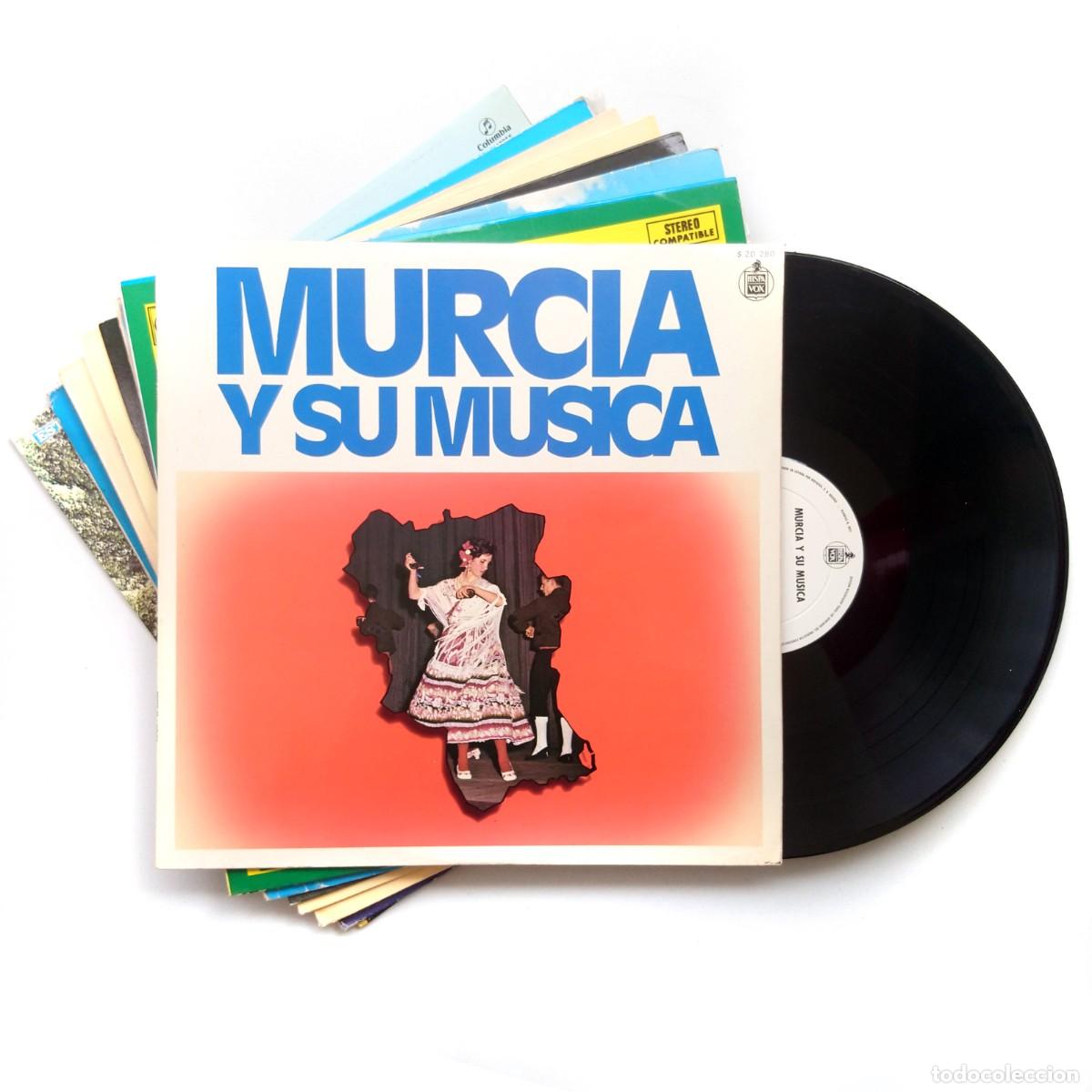 Discos de vinilo: VA FOLCLORE MURCIA Lote 9 LP Orfeon Fernandez Caballero Asociacion Coros Danzas Francisco Salzillo