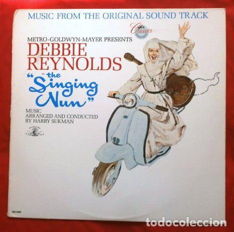 Discos de vinilo: The Singing Nun (LP. BSO 1967) Banda Sonora del Film Dominique - M&uacute;sica: Harold Gelman, Harry Sukman