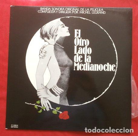 Discos de vinilo: EL OTRO LADO DE LA MEDIA NOCHE (LP. BSO 1967) Banda Sonora del Film - M&uacute;sica: Michel Legrand