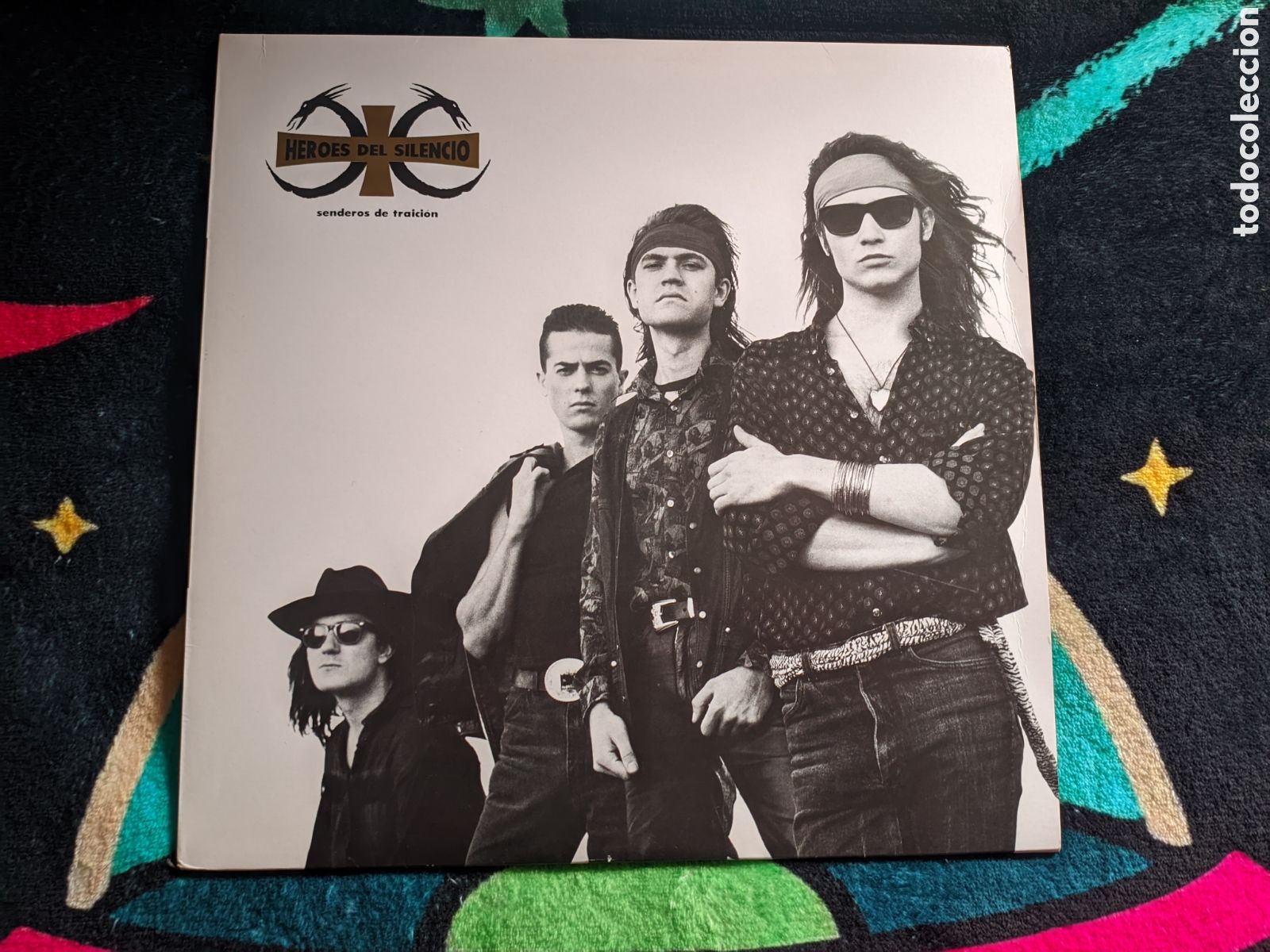Discos de vinilo: // H&eacute;roes Del Silencio &ndash; Senderos De Traici&oacute;n - EMI Espa&ntilde;a 1990,matriz 68380 1A