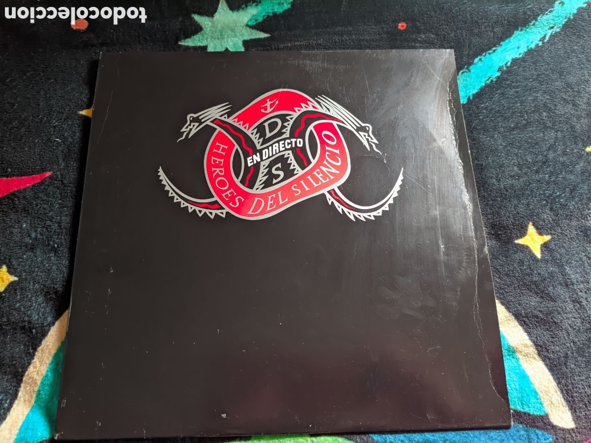 Discos de vinilo: // H&eacute;roes Del Silencio &ndash; En Directo - EMI Espa&ntilde;a reedici&oacute;n