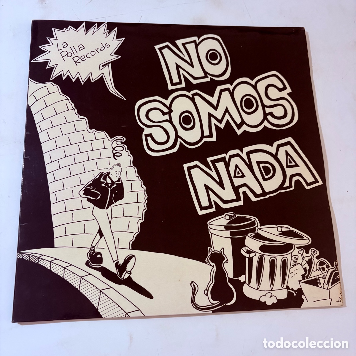Discos de vinilo: lp La Polla Records &ndash; No Somos Nada edicion espa&ntilde;ola de 1987
