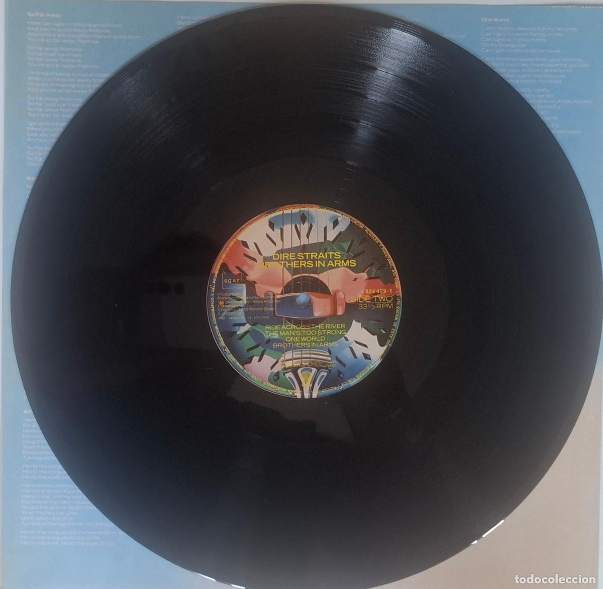 Discos de vinilo: Dire Straits &ndash; Brothers In Arms. - Foto 3