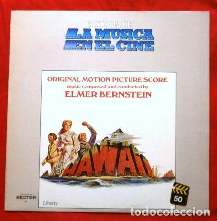 Discos de vinilo: HAWAI (LP. BSO 1966) Banda Sonora del Film Hawaii - M&uacute;sica: Elmer Bernstein