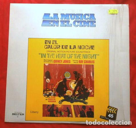 Discos de vinilo: EN EL CALOR DE LA NOCHE (LP. 1967) Banda Sonora Film In the Heat of the Night - M&uacute;sica: Quincy Jones