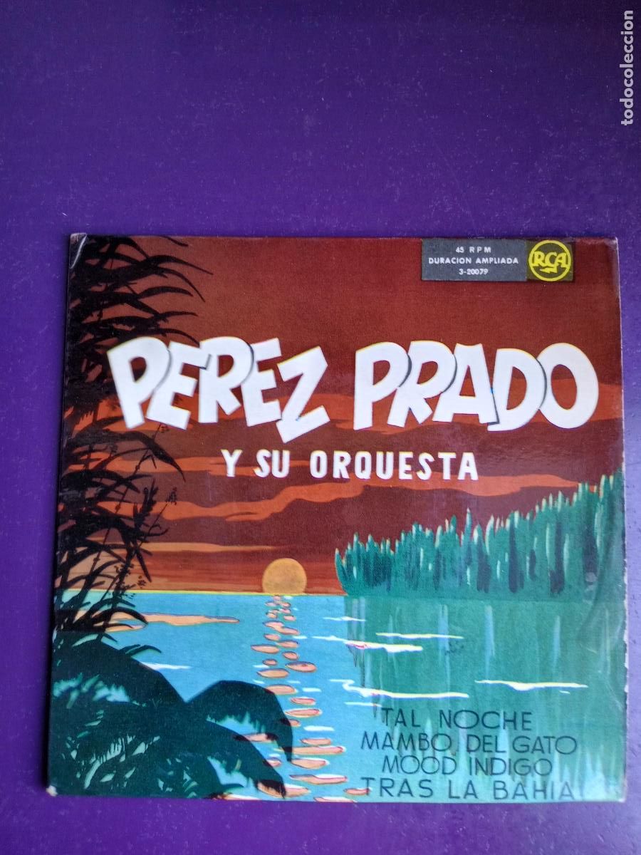 Discos de vinilo: Perez Prado Y Su Orquesta &lrm;&ndash; Tal Noche +3 EP RCA 1956 - LATIN, MAMBO, JAZZ