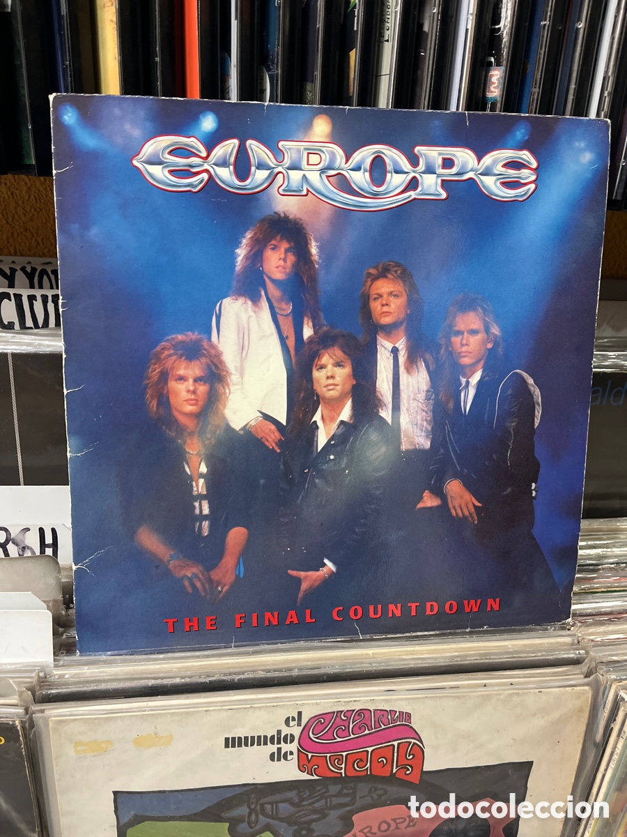 Discos de vinilo: europe the final countdown