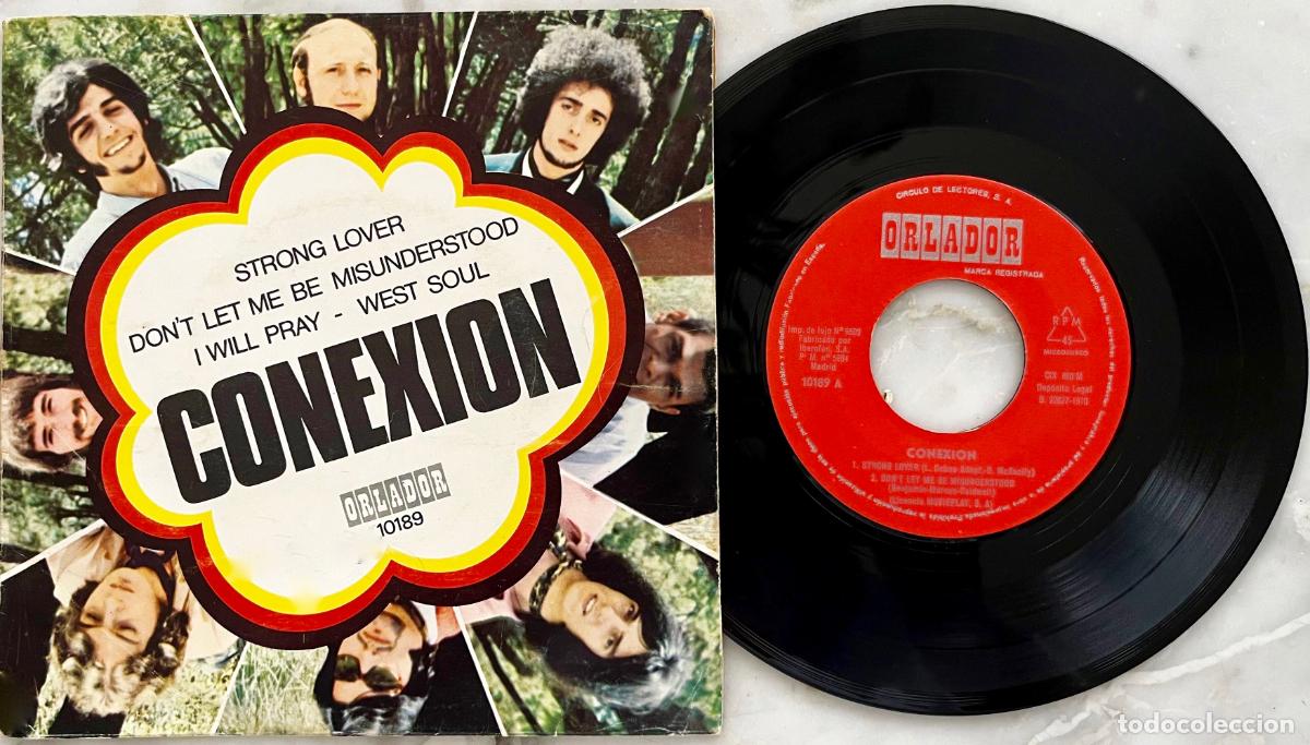 Discos de vinilo: CONEXION. STRONG LOVER + 3 TEMAS. EP ESPA&Ntilde;A 1970 SOLO CIRCULO DE LECTORES