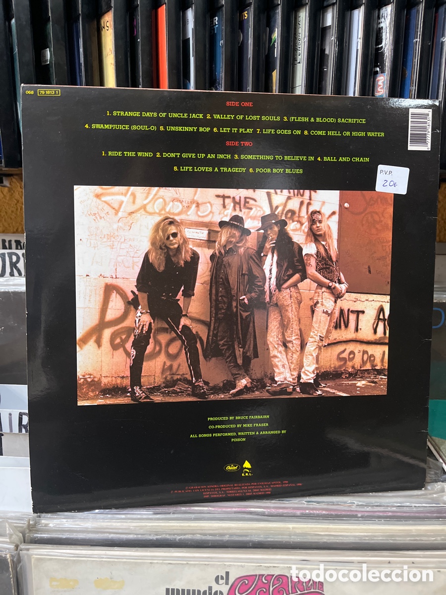 Discos de vinilo: poison flesh & blood - Foto 2