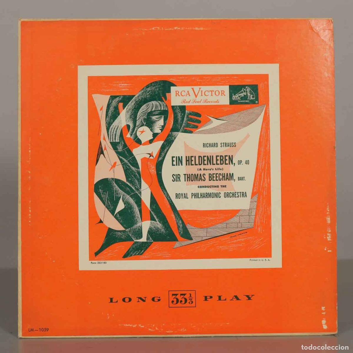 Dischi in vinile: LP. Richard Strauss: Ein Heldenleben, Op. 40 - Sir Thomas Beecham, Royal Philharmonic Orchestra