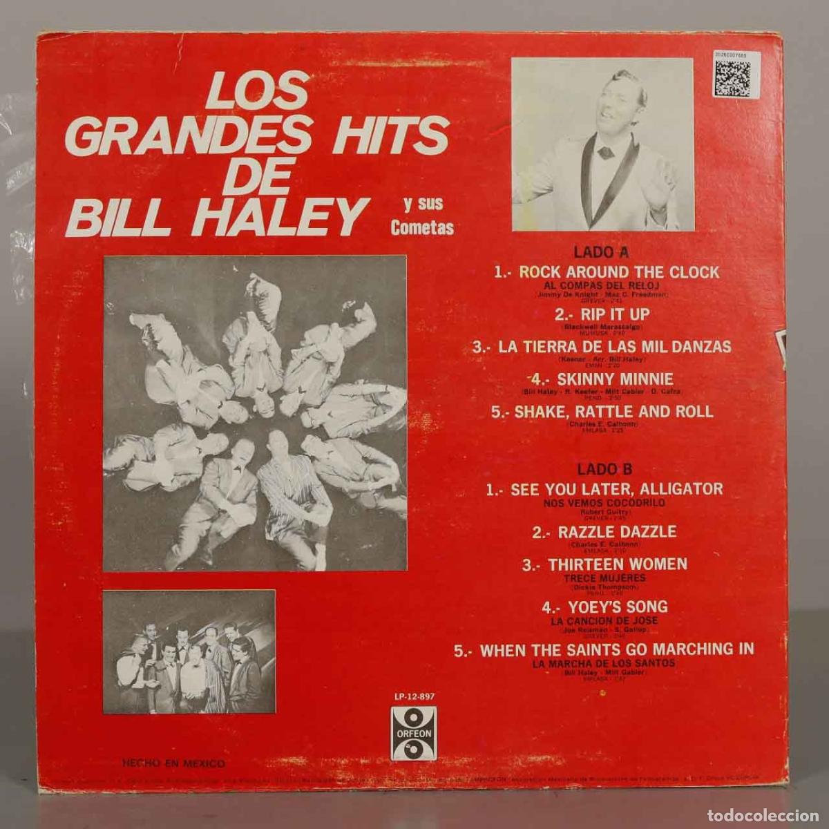 Discos de vinilo: LP. Los Grandes Hits De Bill Haley y sus Cometas - Foto 2