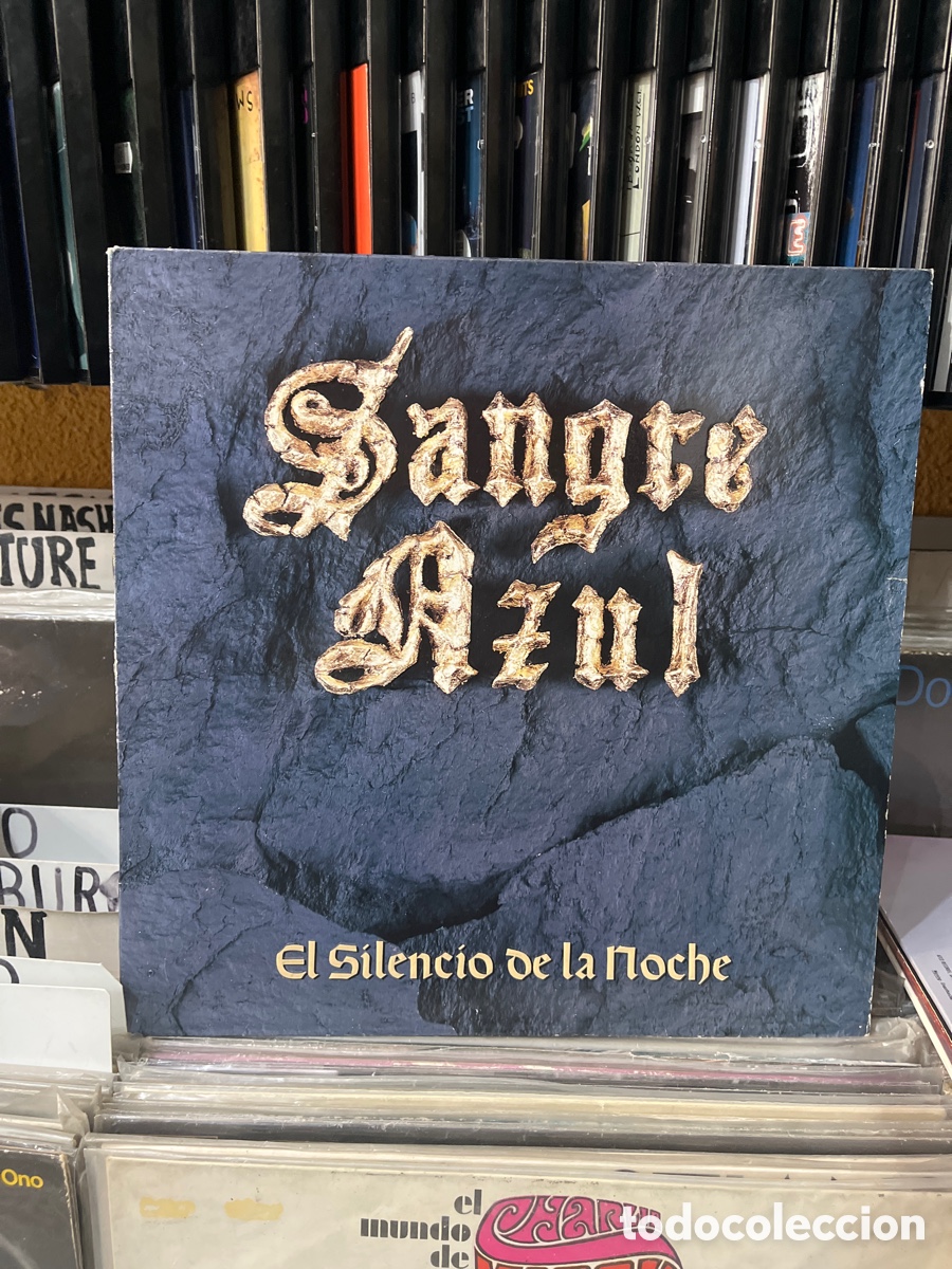 Discos de vinilo: sangre azul el silencio de la noche