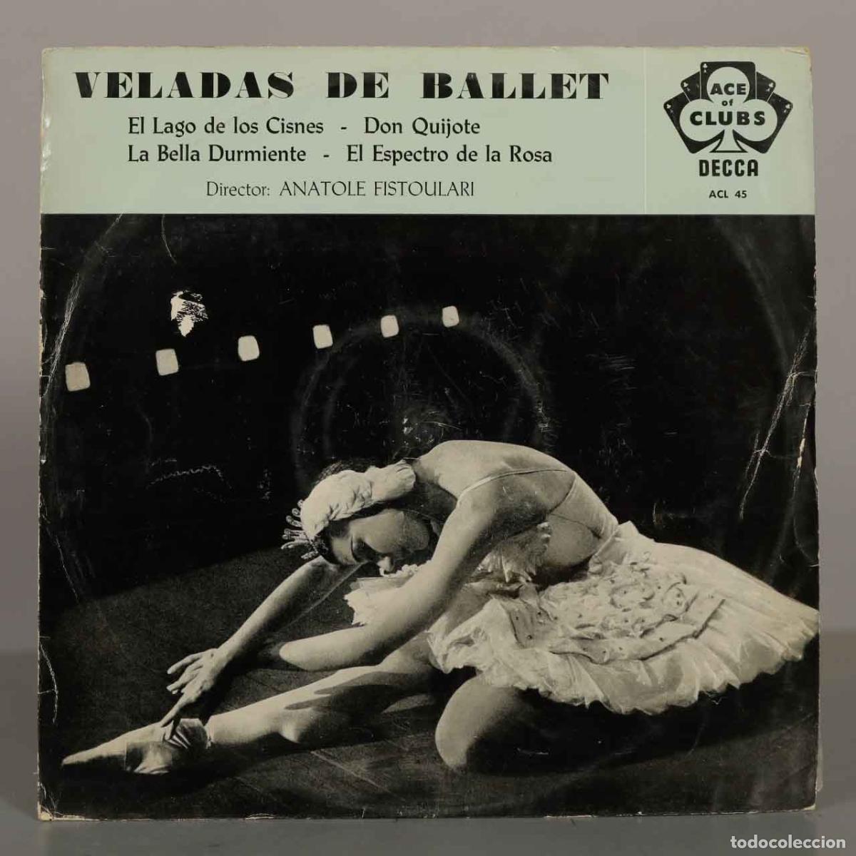 Discos de vinilo: LP. Veladas de Ballet - Anatole Fistoulari, Pyotr Ilyich Tchaikovsky, Ludwig Minkus, Carl Maria von