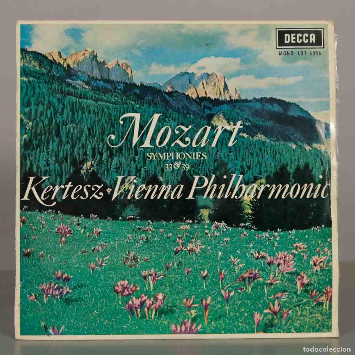 Discos de vinilo: LP. Mozart: Symphonies 33 and 39 - Istvan Kertesz, Vienna Philharmonic