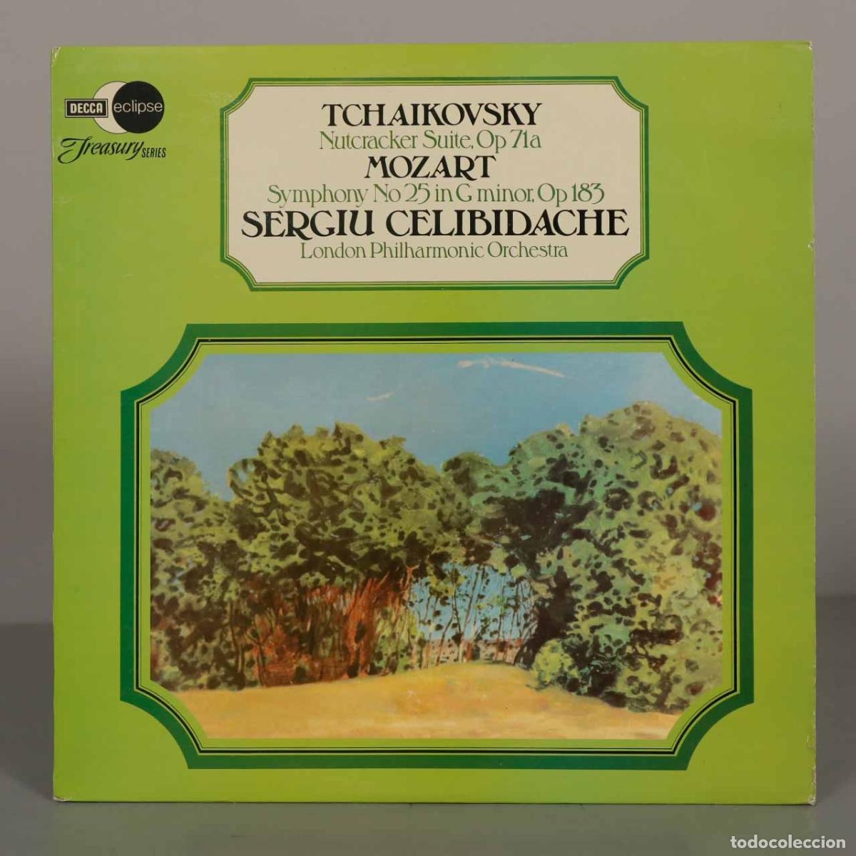 Discos de vinilo: LP. Nutcracker Suite, Op. 71a / Symphony No. 25, Op. 183 - Tchaikovsky, Mozart, Celibidache