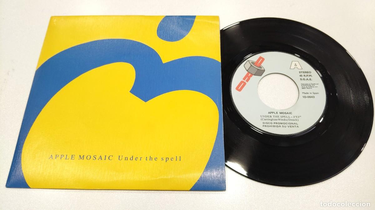 Discos de vinilo: SCO129- APPLE MOSAC UNDER THE SPELL- 7&rdquo; PROMO