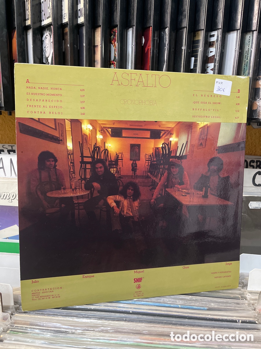 Discos de vinilo: asfalto cronophobia asfalto - Foto 2