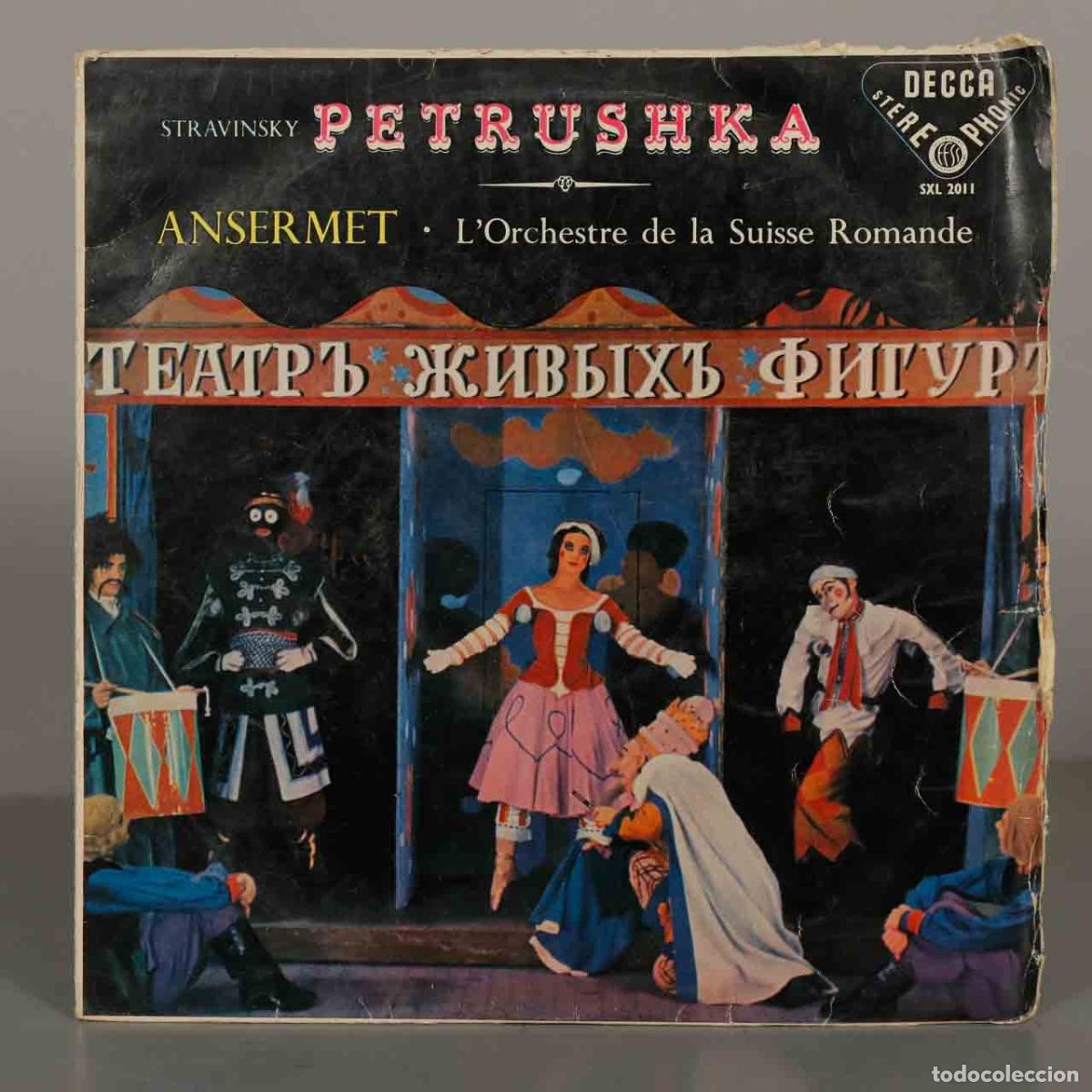 Discos de vinilo: LP. Stravinsky Petrushka - Ernest Ansermet, L&acute;Orchestre de la Suisse Romande