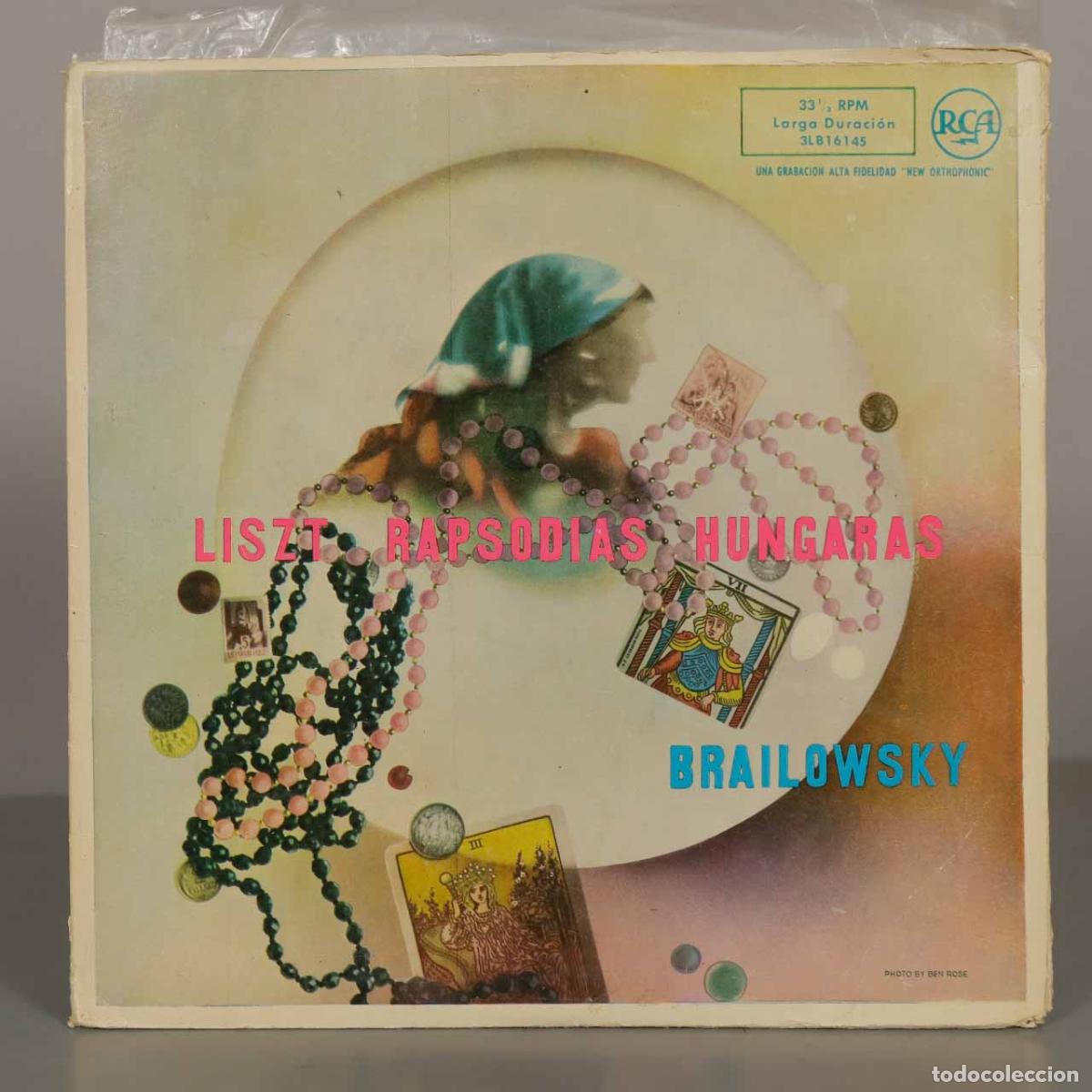 Discos de vinilo: LP. Franz Liszt - Alexander Brailowsky - 15 Hungarian Rhapsodies