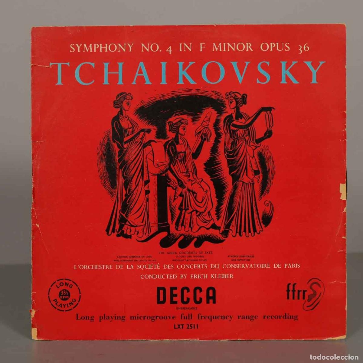 Discos de vinilo: LP. Tchaikovsky - Symphony No. 4 in F Minor, Opus 36 - Kleiber &lrm;