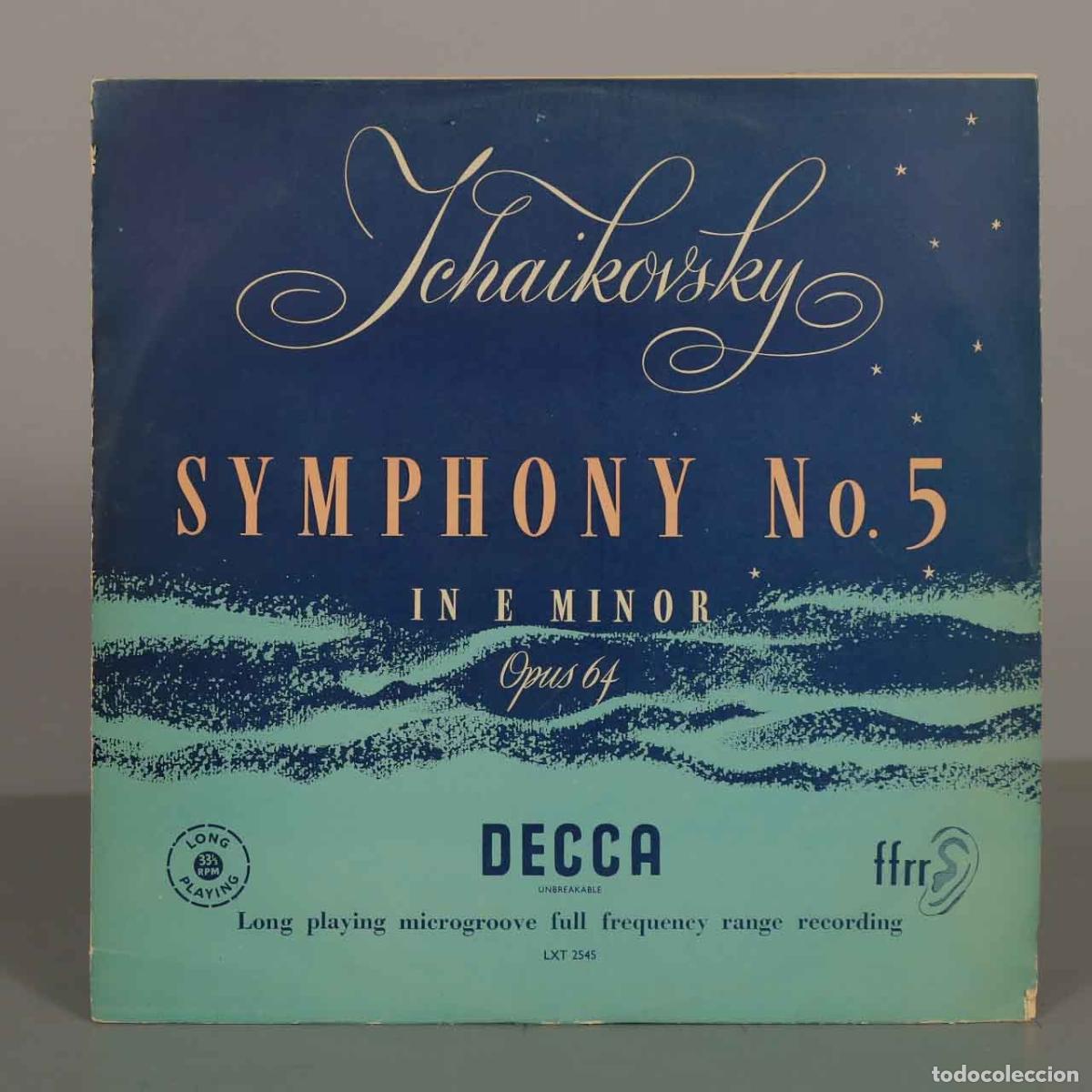 Discos de vinilo: LP. Symphony No. 5 In E Minor, Opus 64 - Tchaikovsky - Sergiu Celibidache, The London Philharmonic