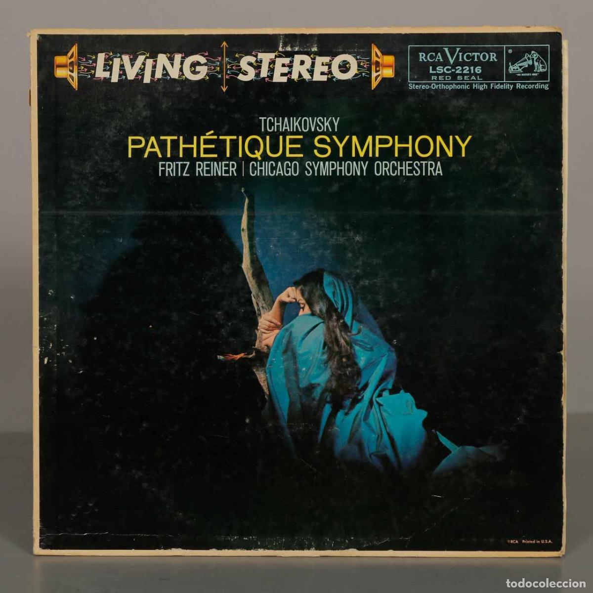 Discos de vinilo: LP. Path&eacute;tique Symphony - Fritz Reiner, Chicago Symphony Orchestra, Pyotr Ilyich Tchaikovsky - Livi