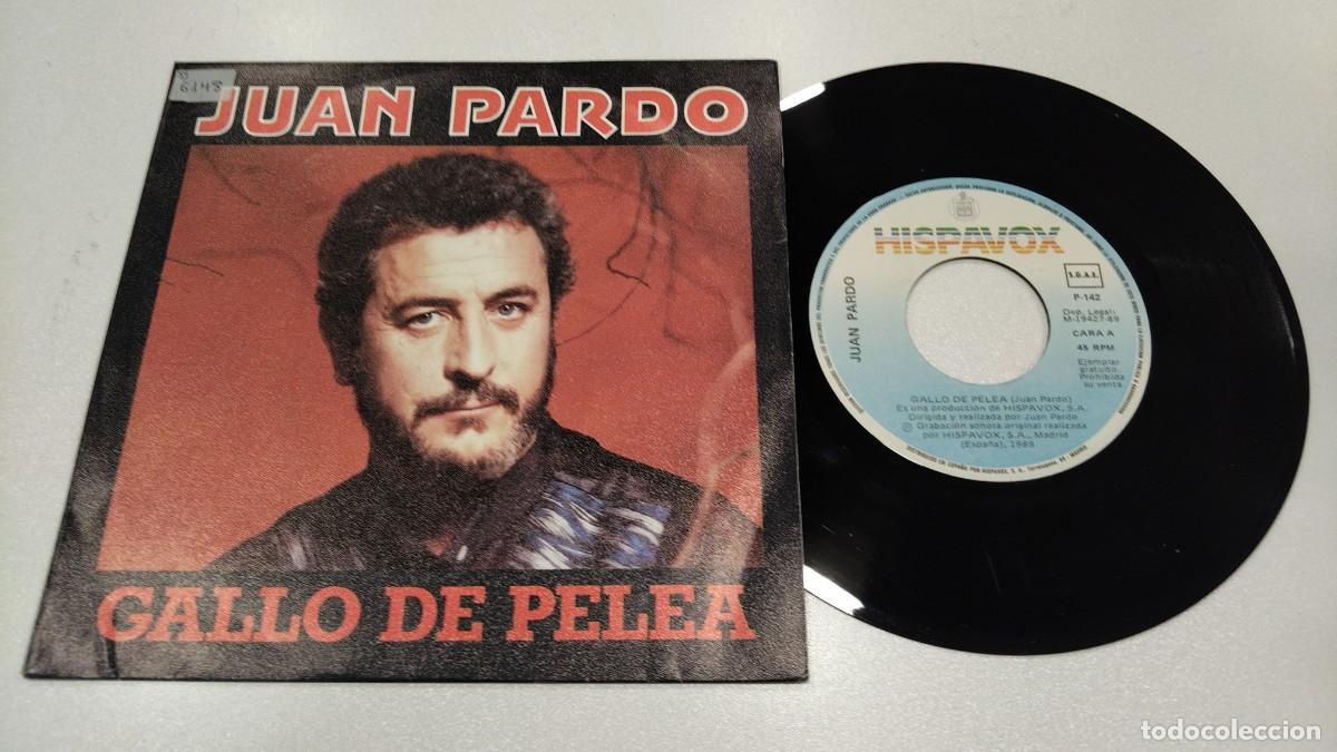 Discos de vinilo: SCO129- JUAN PARDO GALLO DE PELEA- 7&rdquo; PROMO