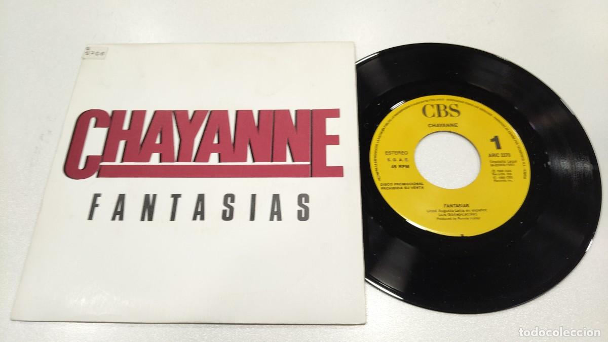 Discos de vinilo: SCO129- CHAYANNE FANTASIAS- 7&rdquo; PROMO