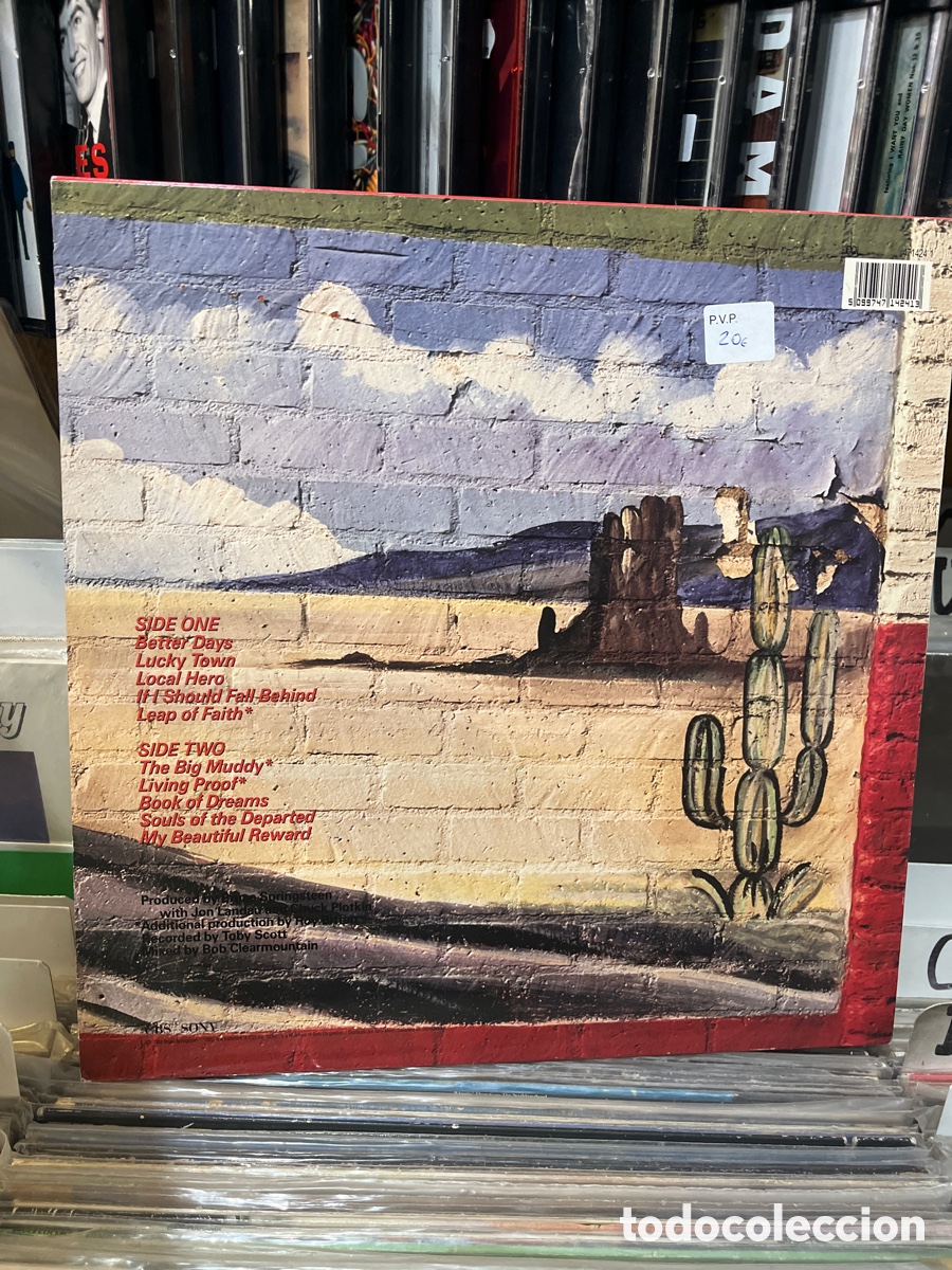 Discos de vinilo: lucky town bruce springsteen - Foto 2