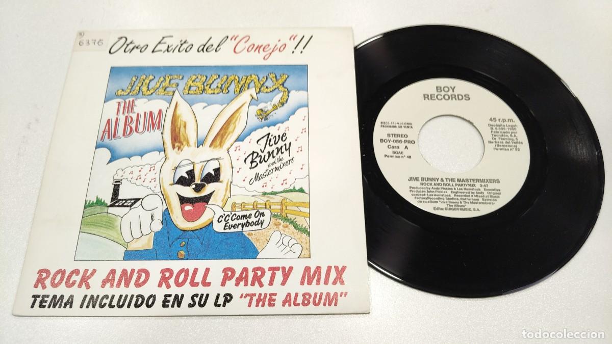 Discos de vinilo: SCO129-OTRO EXITO DEL CONEJO ROCK AND ROLL PARTY MIX- 7&rdquo; PROMO
