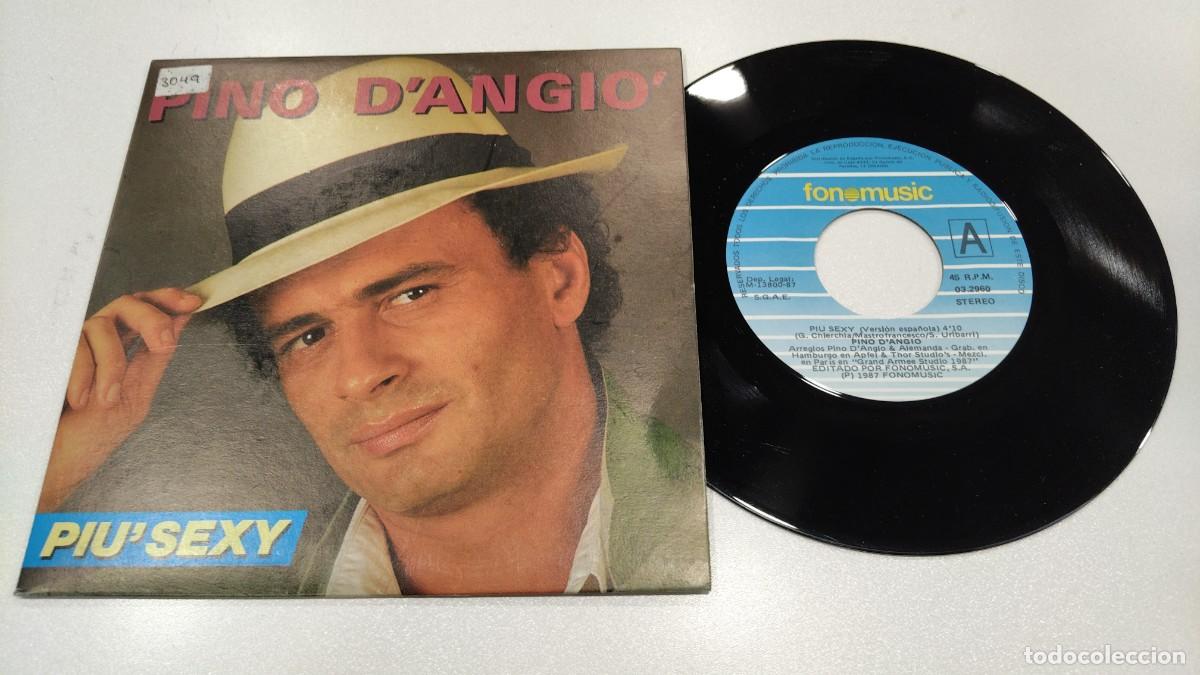 Discos de vinilo: SCO129-PINO D&Aacute;NGELO PIU&acute;SEXY- 7&rdquo; PROMO