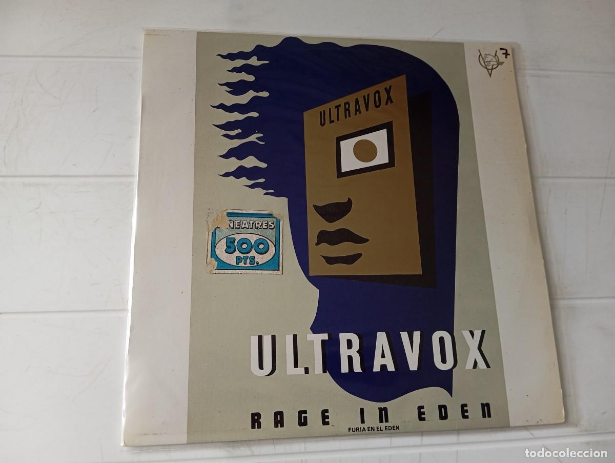 Discos de vinil: LP ULTRAVOX - RAGE IN EDEN