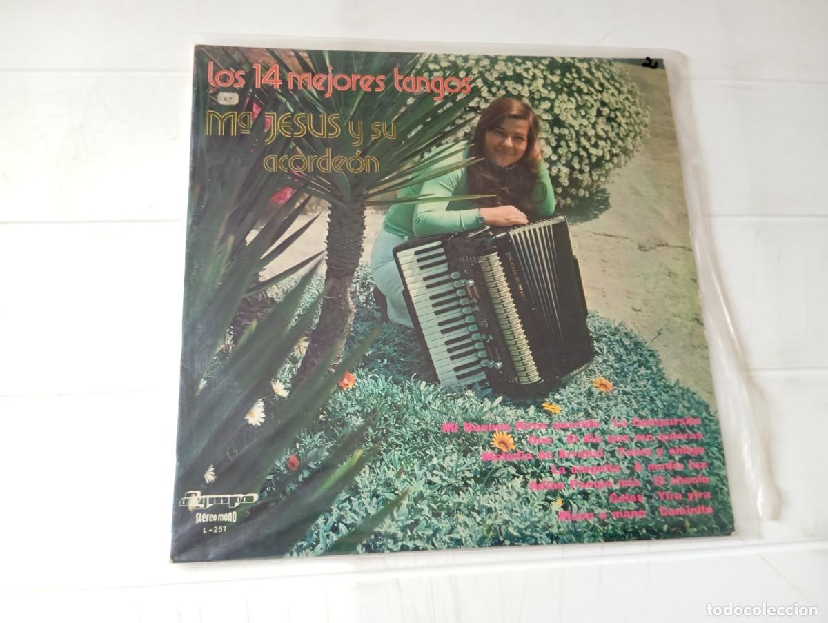Discos de vinilo: LP MARIA JESUS - LO 14 MEJORES TANGOS