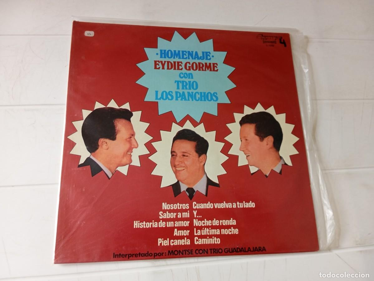 Discos de vinilo: LP TRIO LOS PANCHOS - HOMENAJE EYDIE GORME