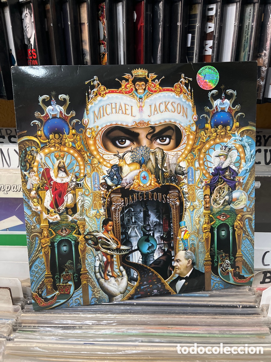 Discos de vinilo: michael jackson dangerous