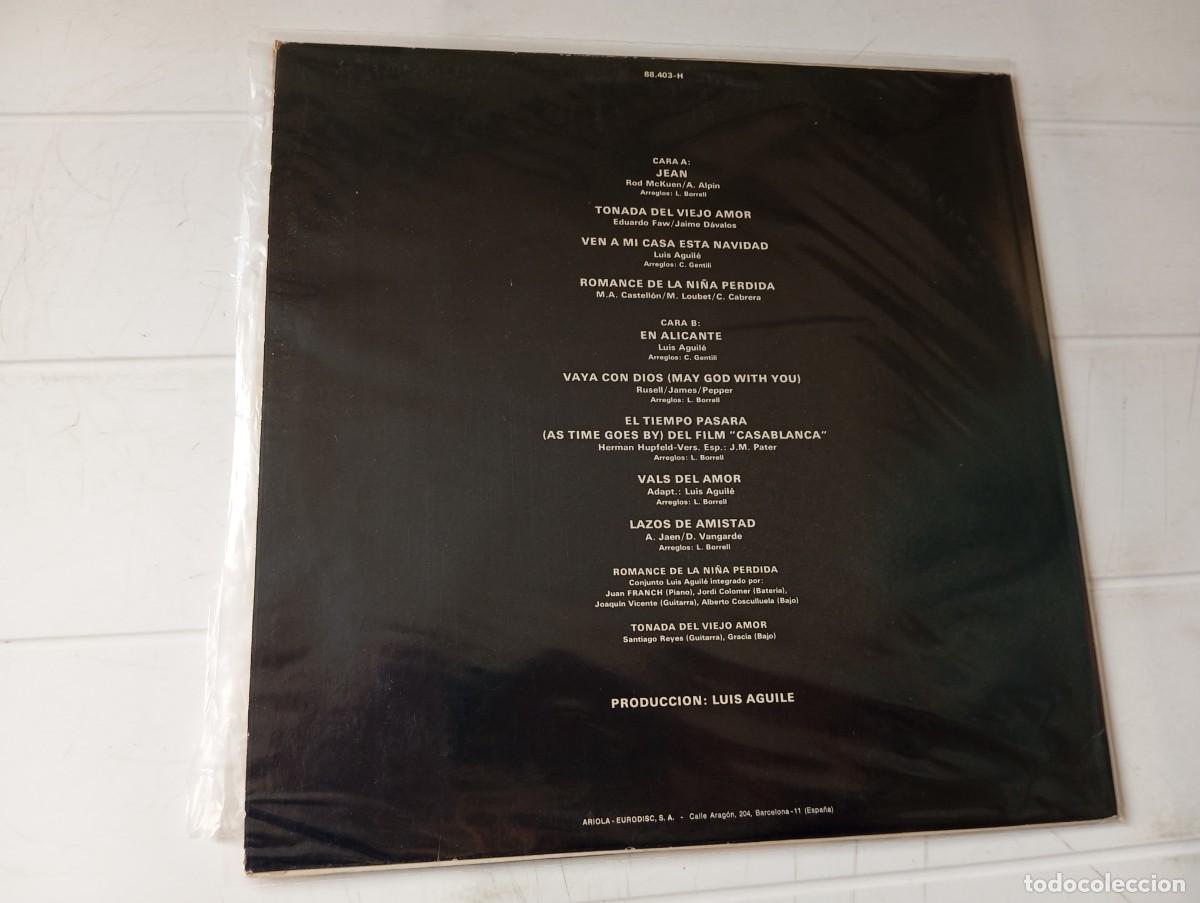 Discos de vinilo: LP LUIS AGUILE - PARA QUERERNOS MAS - Foto 2