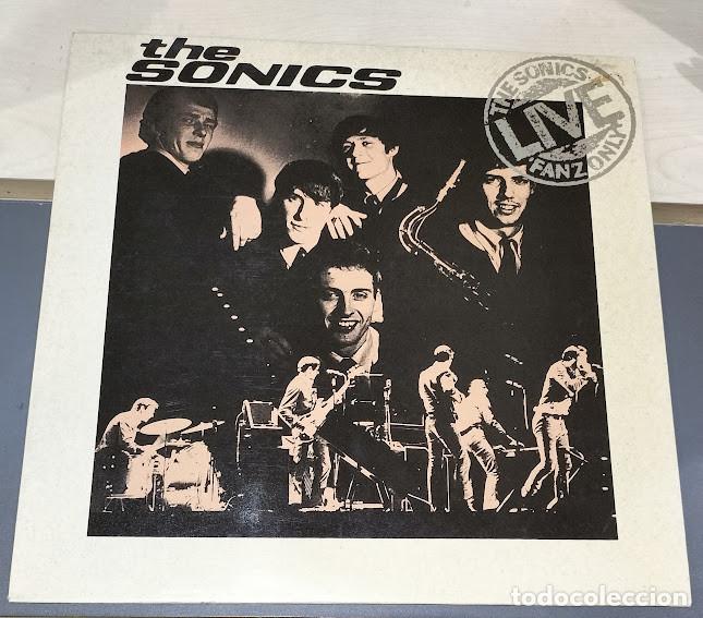 Discos de vinilo: The Sonics &lrm;- Live Fanz Only - LP Fan Club &lrm;ref. FC 033. Ed. francesa 1987.