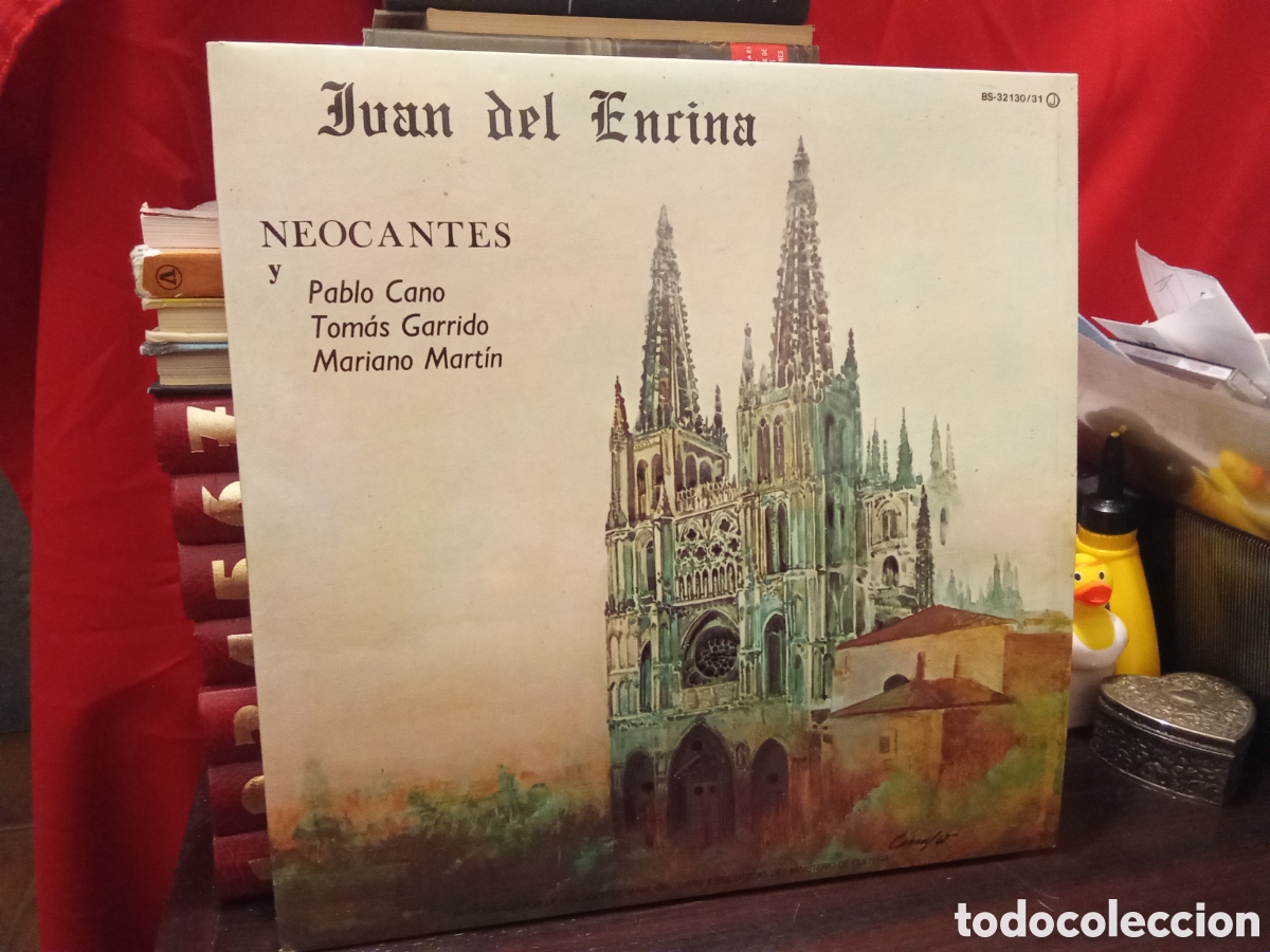 Discos de vinilo: Juan del Encina - Cuarteto Neocantes 2 LP