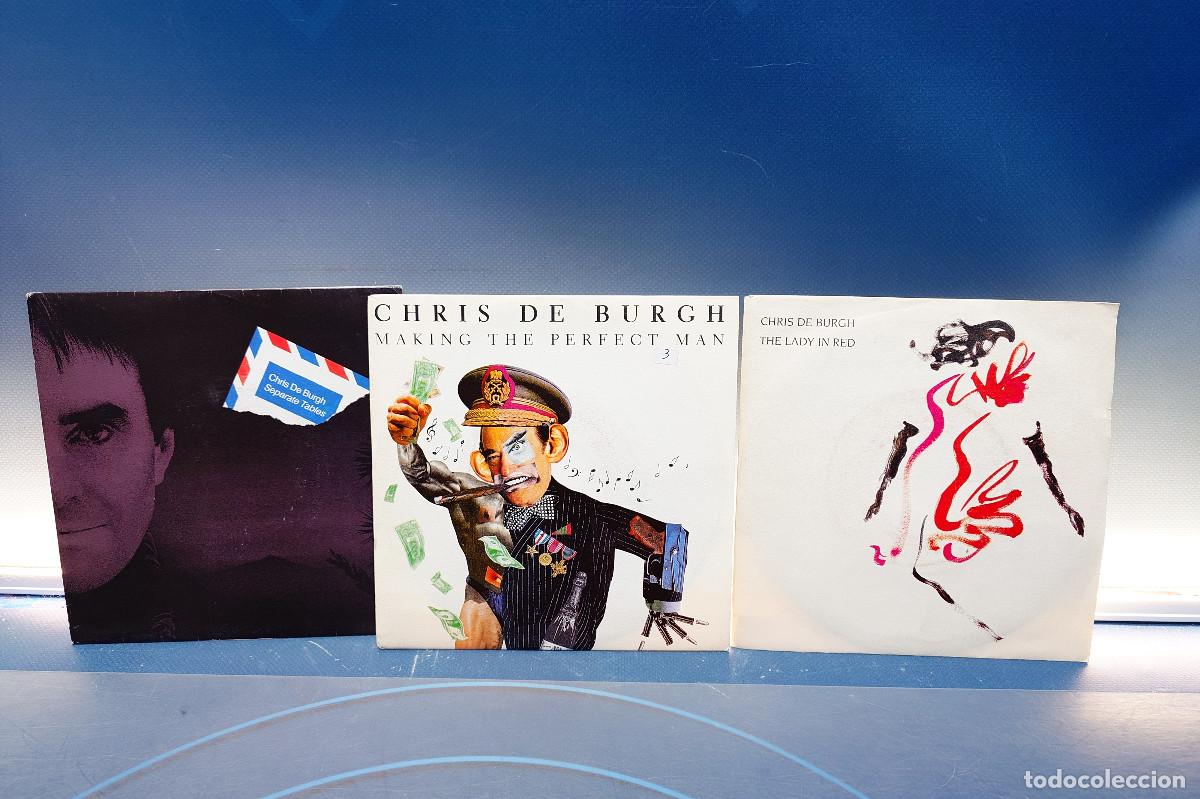 Discos de vinilo: 3 Vinilos EP Chris de Burgh