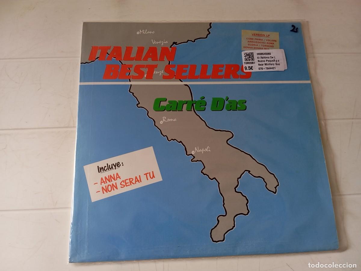 Discos de vinilo: LP ITALIAN BEST SELLERS - CARRE DAS
