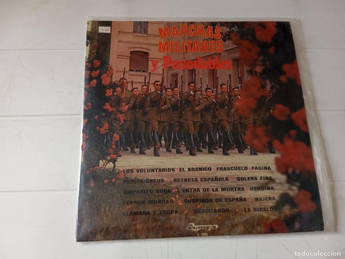 Discos de vinilo: LP MARCHAS MILITARES Y PASODOBLES