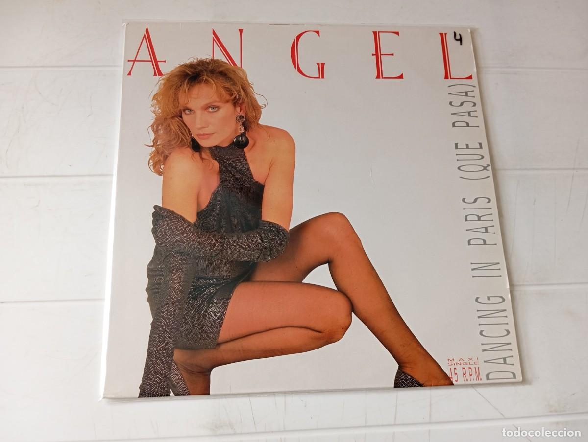 Discos de vinilo: MAXI ANGEL - DANCING IN PARIS (QUE PASA)