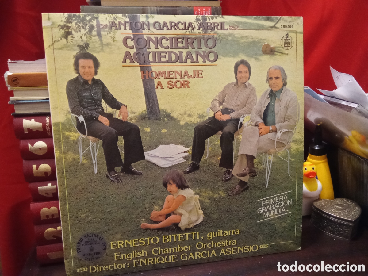 Discos de vinilo: Ant&oacute;n Garc&iacute;a Abril - Concierto Aguediano - Homenaje A Sor LP