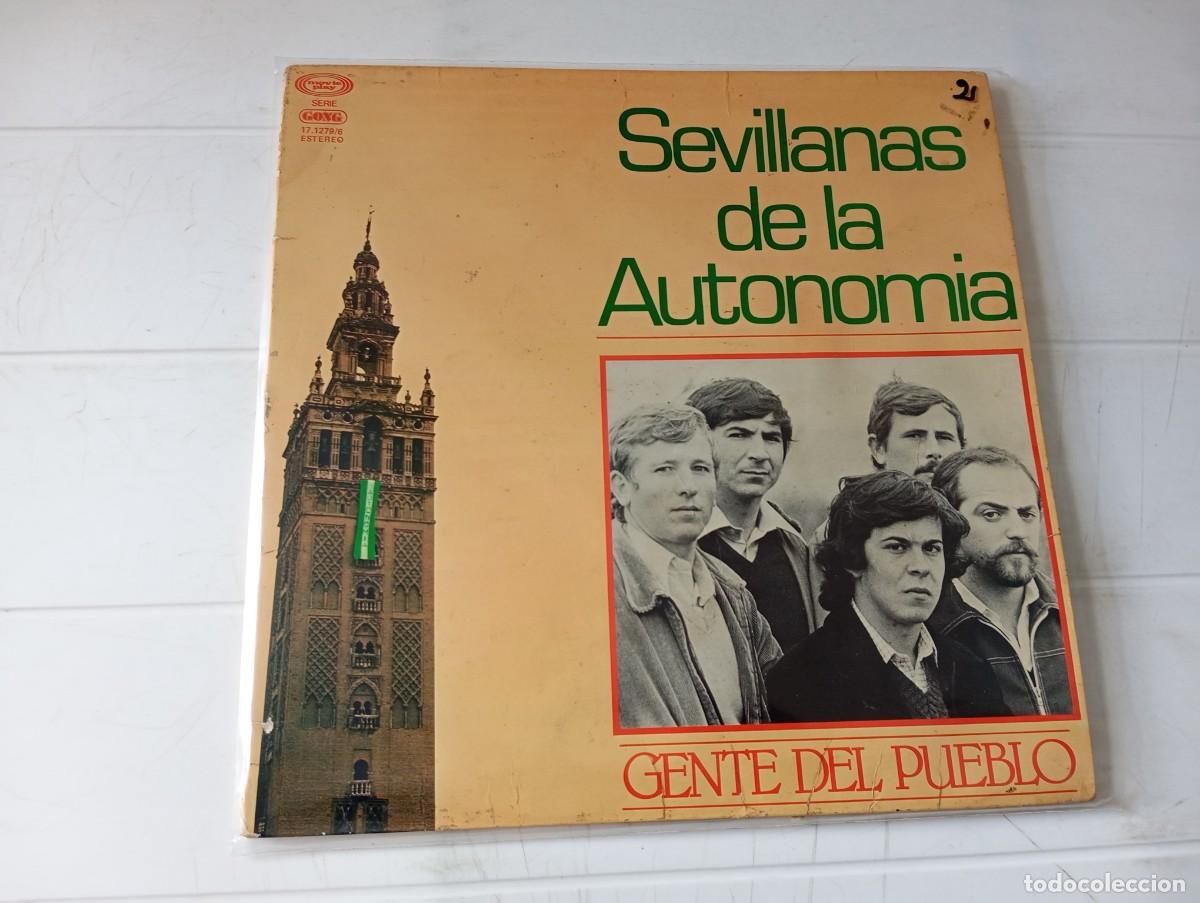 Discos de vinilo: LP GENTE DE PUEBLO - SEVILLANAS DE LA AUTONOMIA