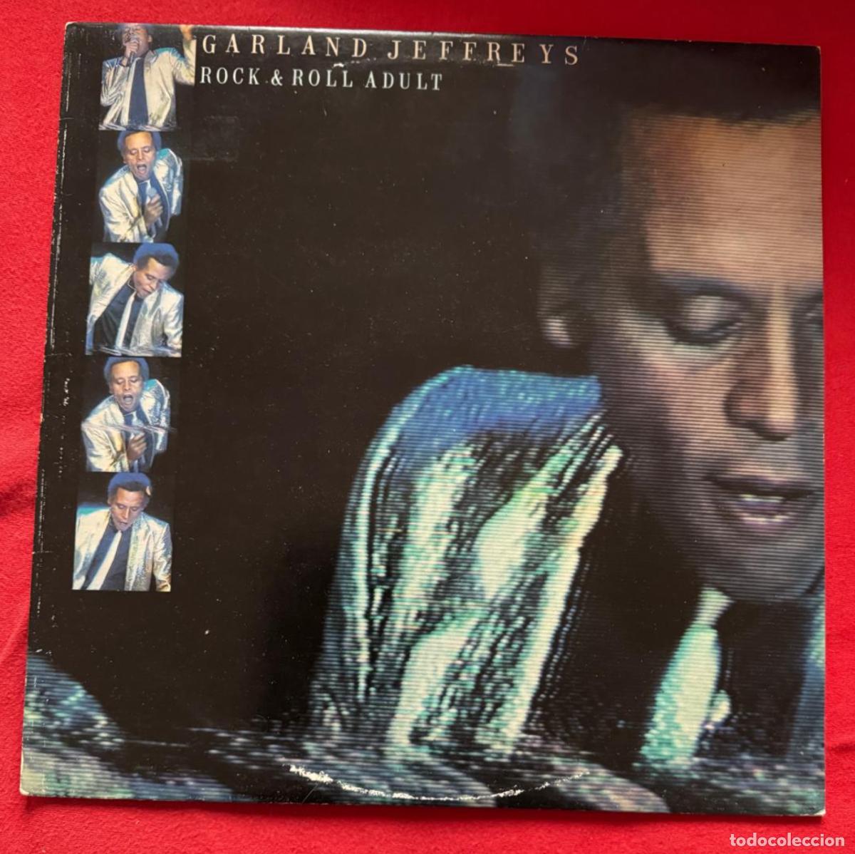 Discos de vinilo: garland jeffreys 33t rock & roll adult (holland epic 1981) VG++ Disco EX