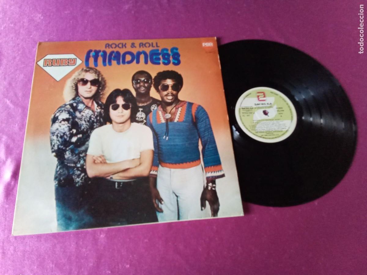 Discos de vinilo: ROCK AND ROLL MADNESS RUBY DISCO PROMOCIONAL 1980 LP L32 3 2