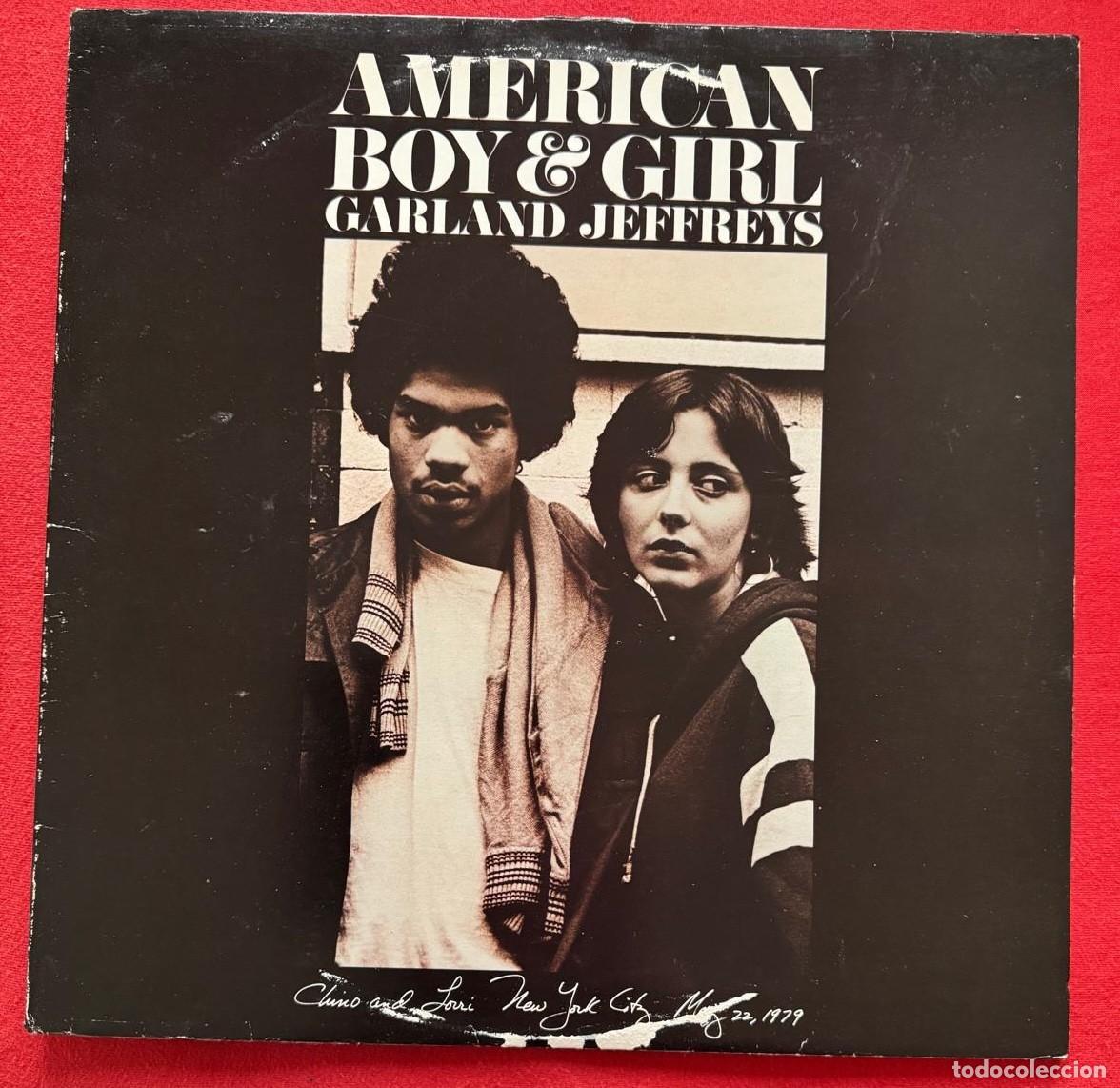 Discos de vinilo: garland jeffreys 33t american boy & girl (a&m - holland - 1979) g+ disques VG EX