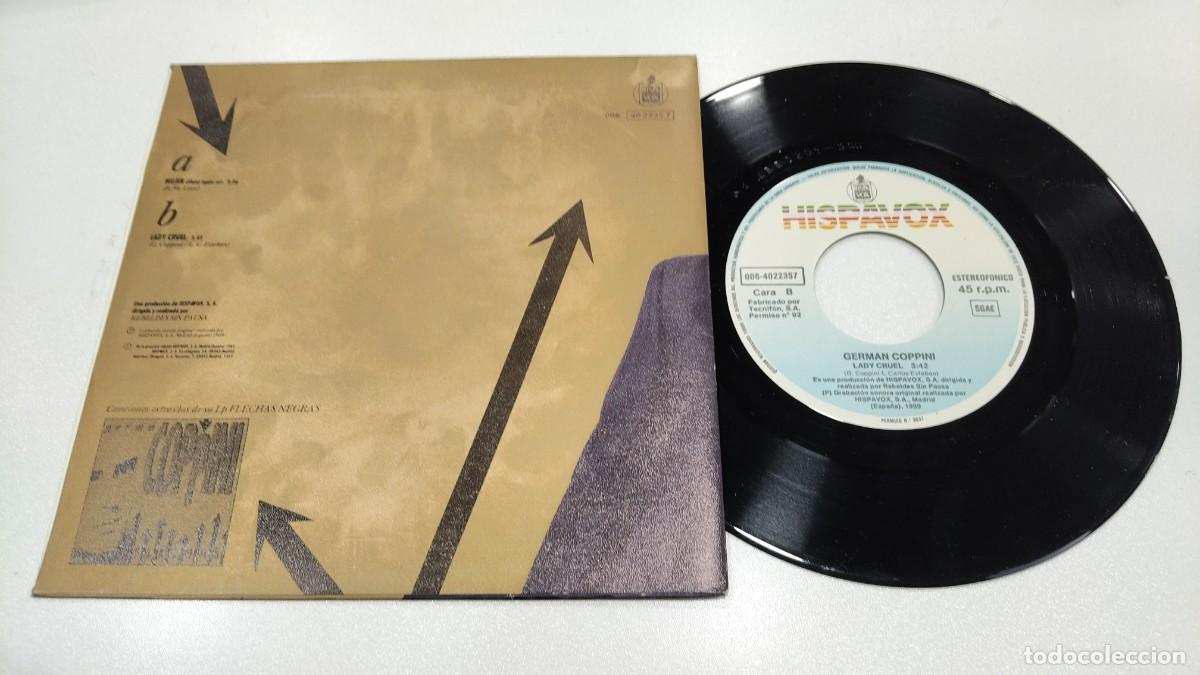 Discos de vinilo: SCO129-GERMAN COPPINI MUJER- 7&rdquo; - Foto 2