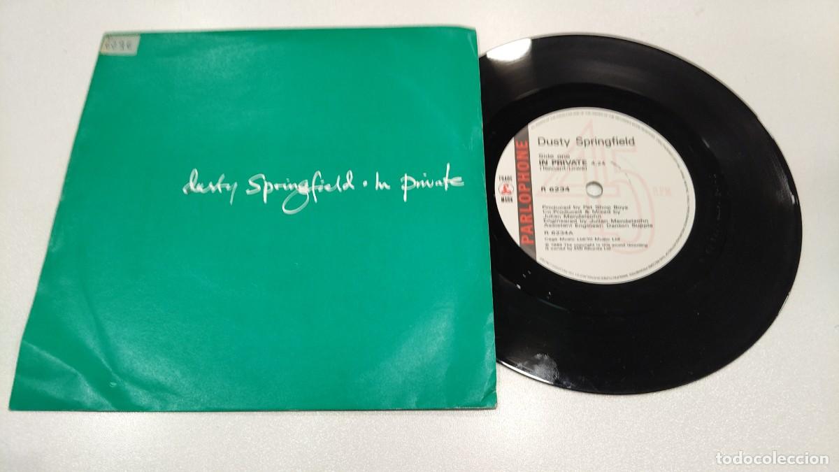 Discos de vinilo: SCO129-DUSTY SPRINGFIELD IN PRIVATE - 7&rdquo;