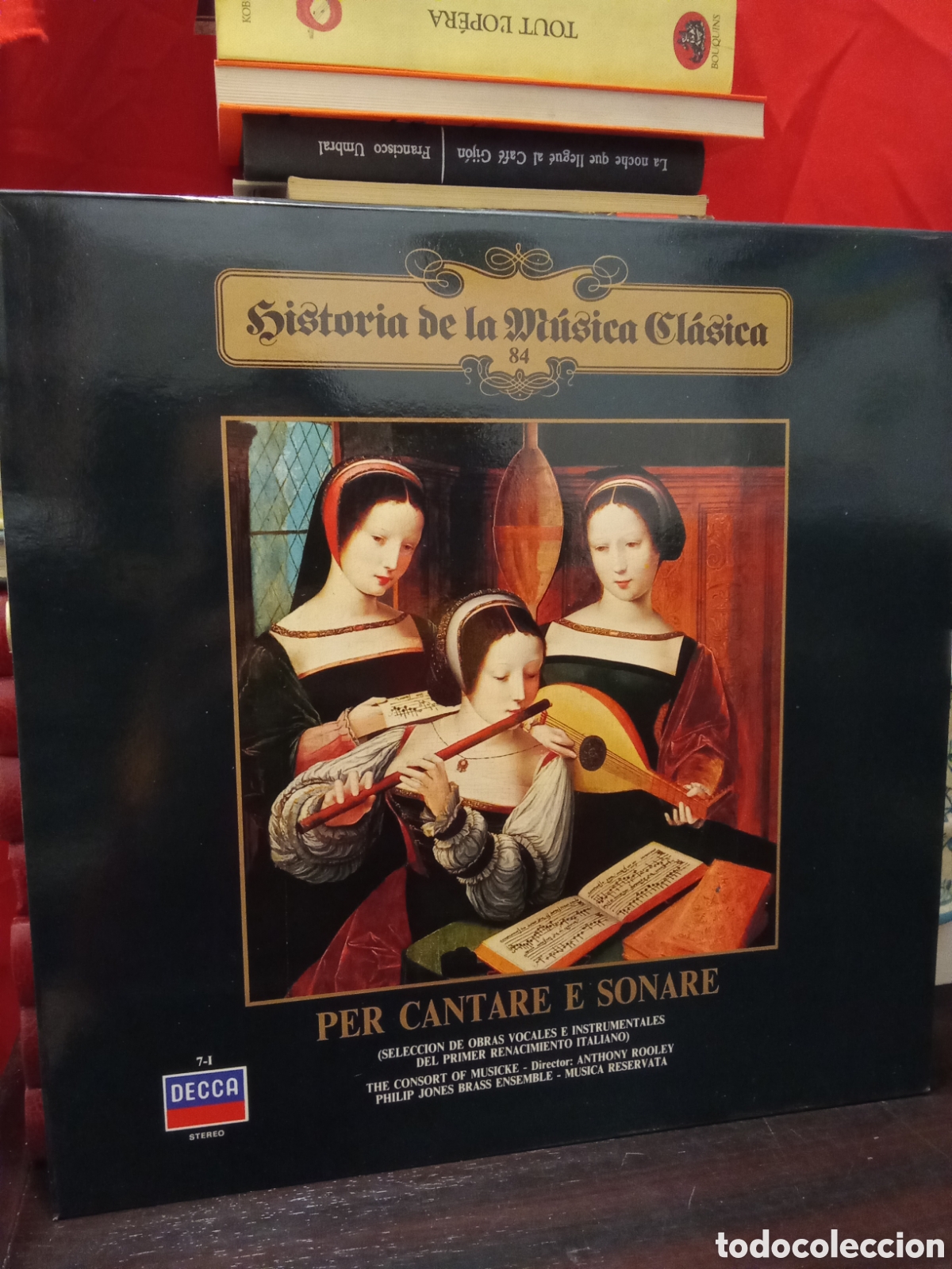 Discos de vinilo: PER CANTARE E SONARE - decca LP